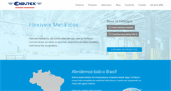 Desktop Screenshot of endutek.com.br